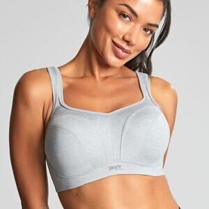 Panache Power Wired Sports Bra Gray Marl Size 38I